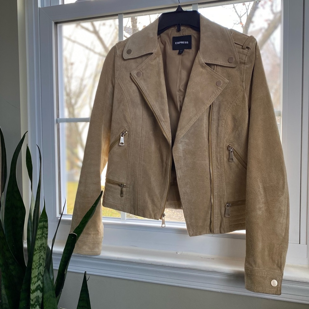 Genuine Leather Moto Jacket